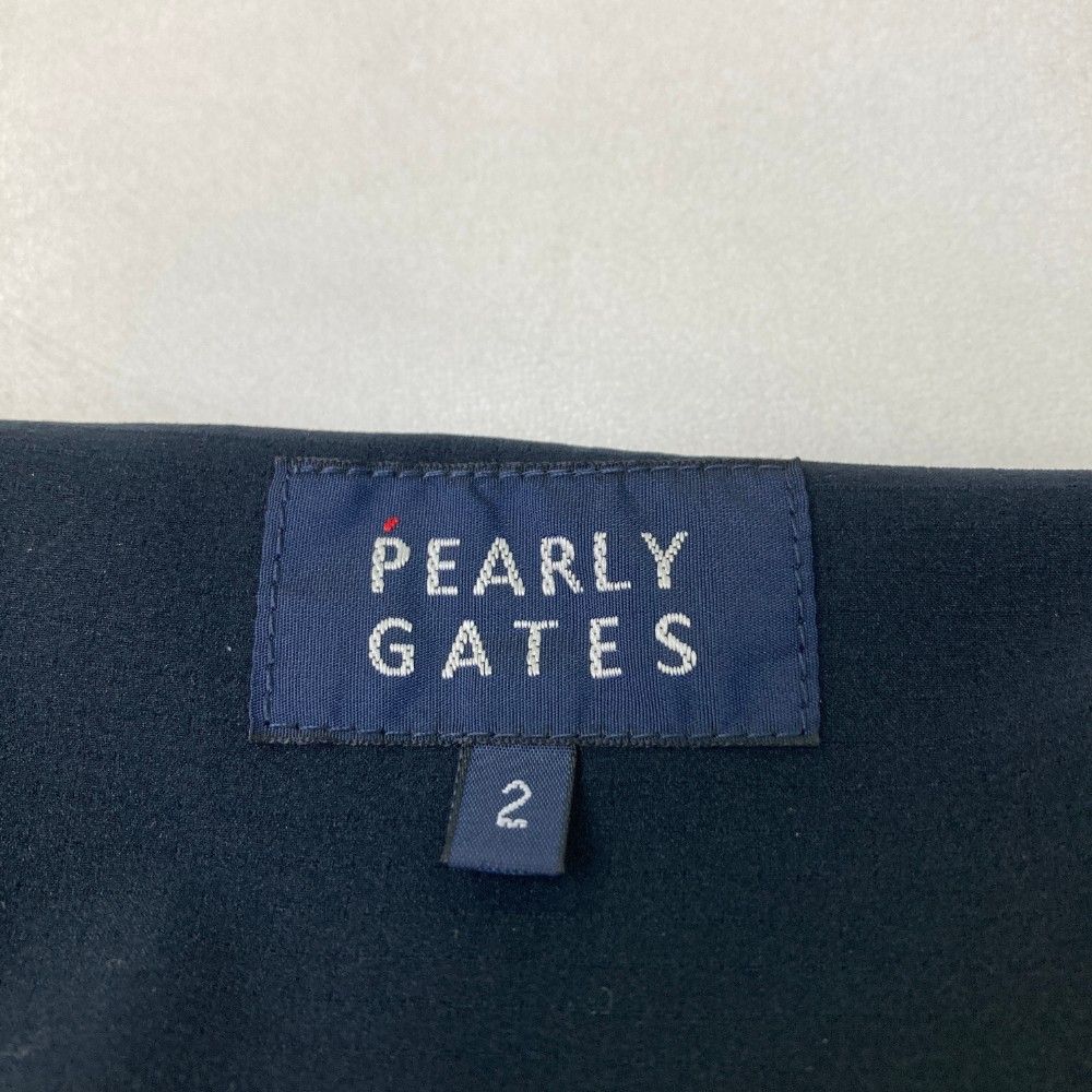 サイズ：2 PEARLY GATES パーリーゲイツ ロングパンツ ネイビー