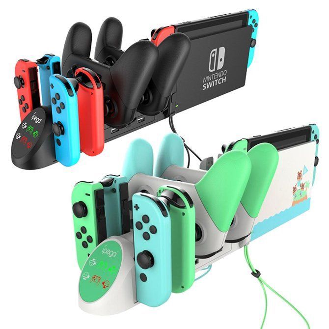 Nintendo Switch 有機EL モデル スタンド充電 スイッチ 充電器 