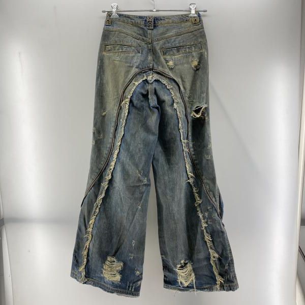 Personsoul Alien Dirty Denim Jeans ブルー S パーソンソウル 24