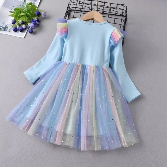 エルサ ドレス 長袖 ワンピース アナと雪の女王 キッズ プリンセス 女の子 誕生日 | 子供 コスプレ ハロウィン 発表会 衣装 豪華5点セット