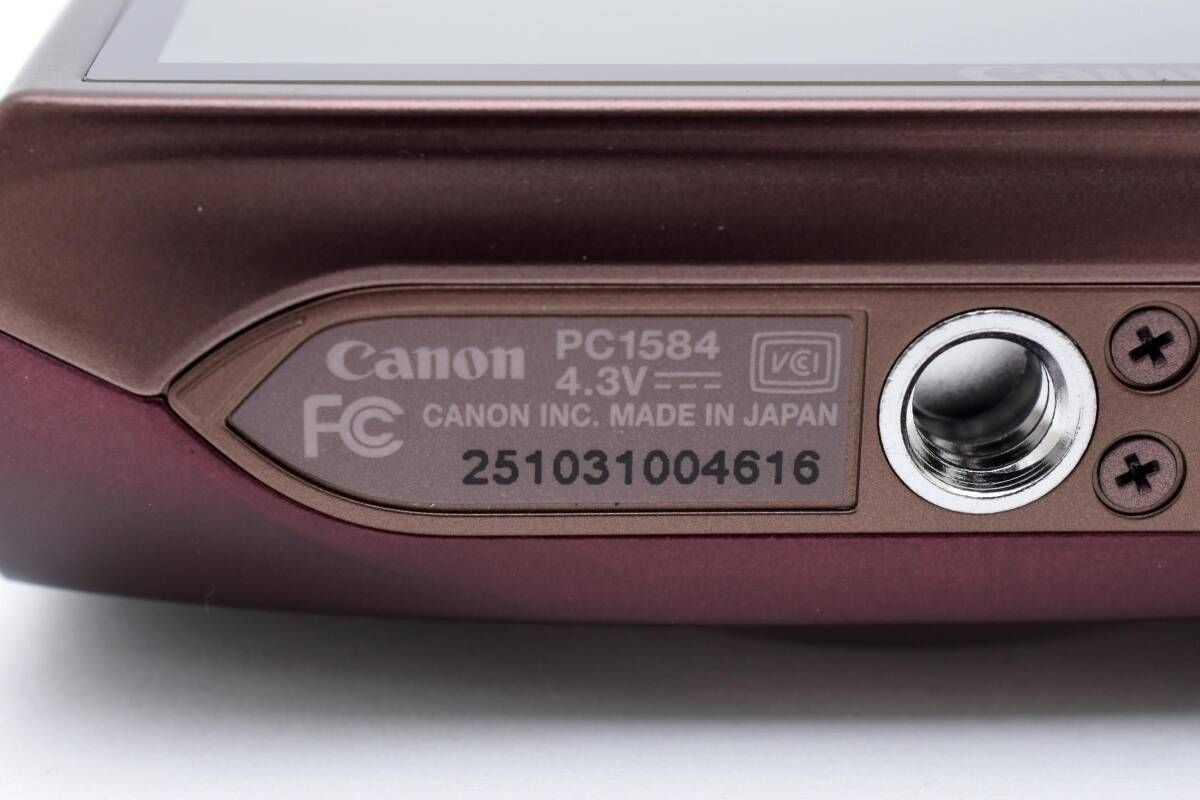 ☆極上品☆ キヤノン Canon IXY 31S PC1584 ブラウン 元箱付属
