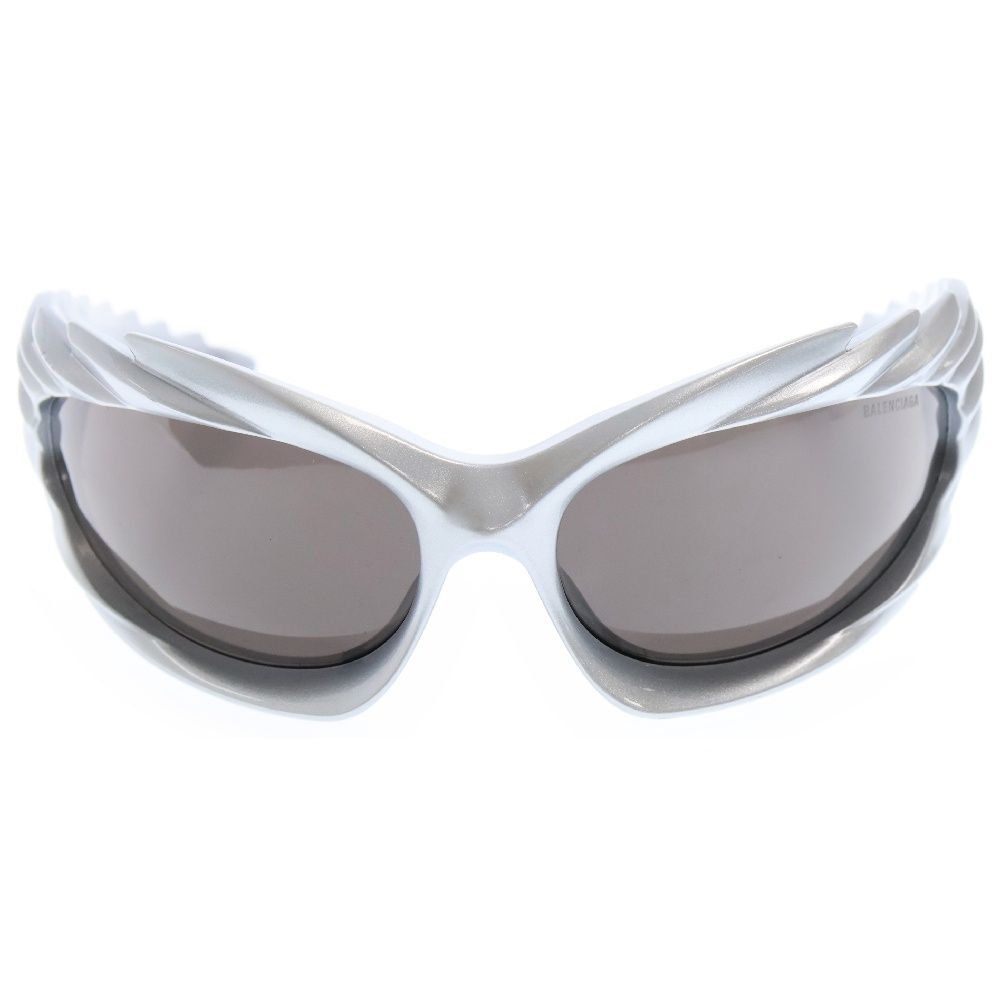 Balenciaga Spike Rectangle Sunglasses Black メンズ - JP