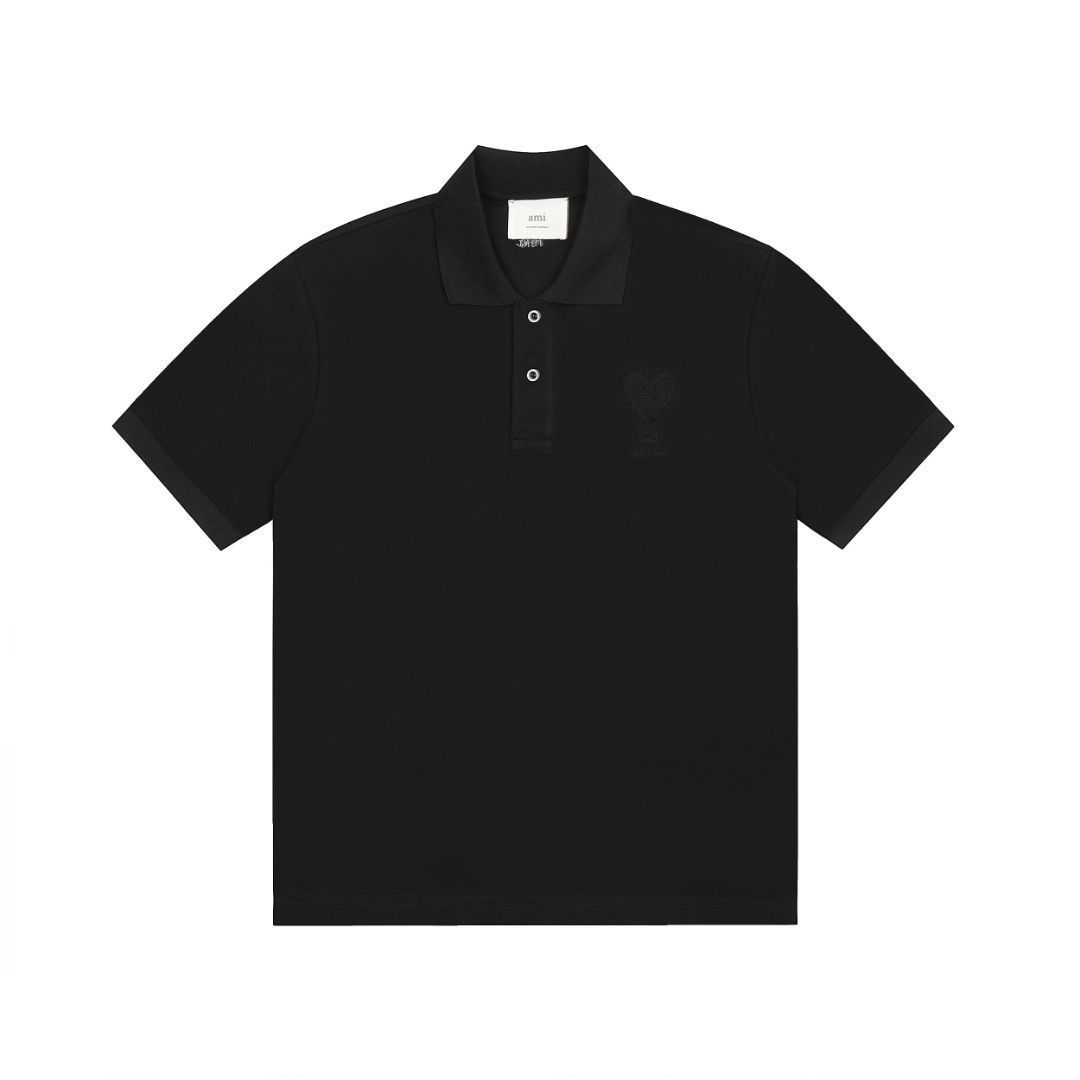 AmiアミパリスTシャツ 新品未使用タグ付き黒 L ユニセックス