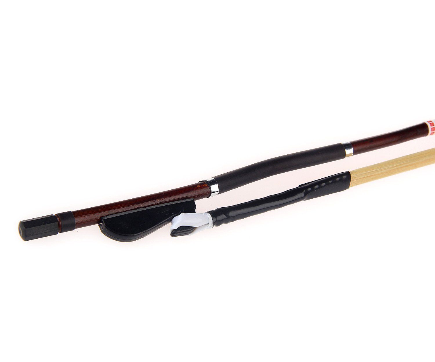福建紫竹100%天然白馬尻尾の二胡弓です。送料無料 二胡 弓 ERB-100UB 張春甲無漂白馬毛弓 : 楽器のことなら