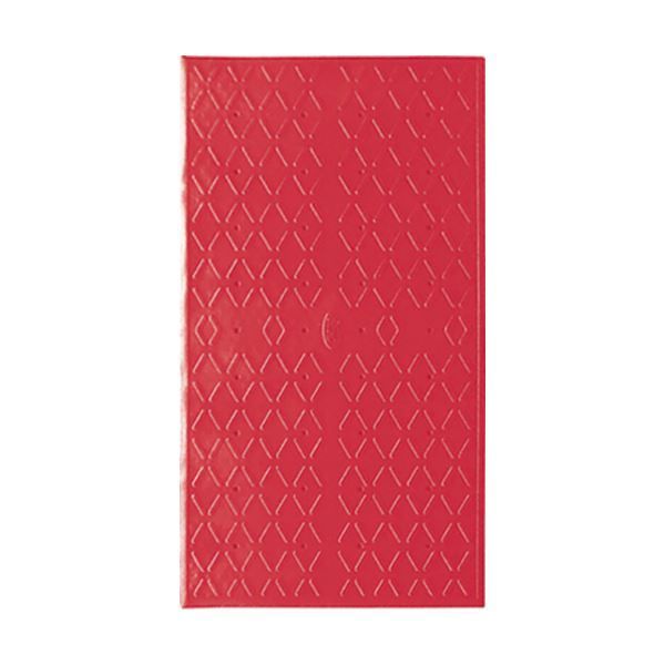 アロン化成 吸着すべり止めマット浴槽内用 M 36×70cm レッド 535-458 1枚