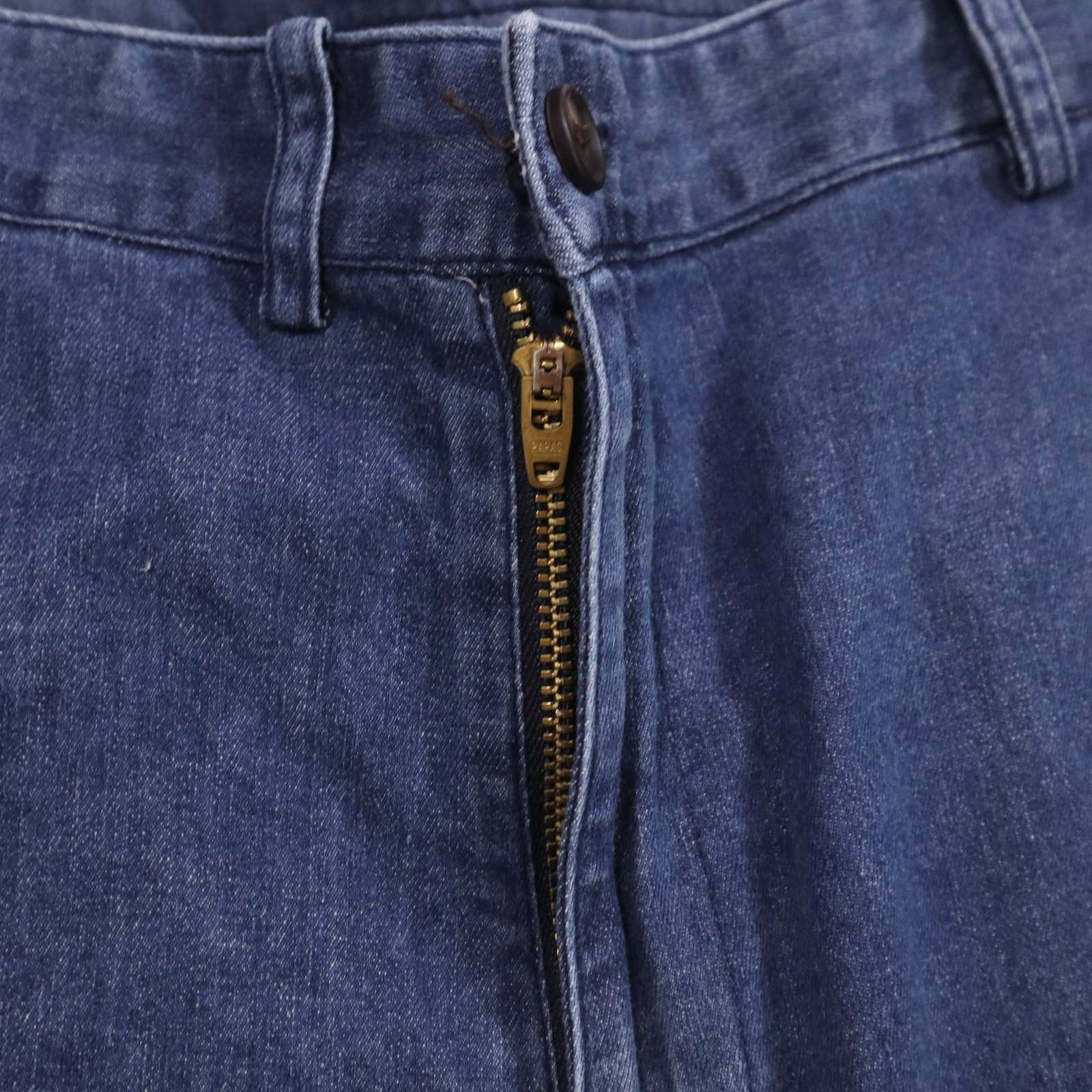 【美品】PAPAS デニム　スラックス　ストレッチ　トラウザーズ　パパス　M 2025年最新】パパス パンツの人気アイテム - メルカリ