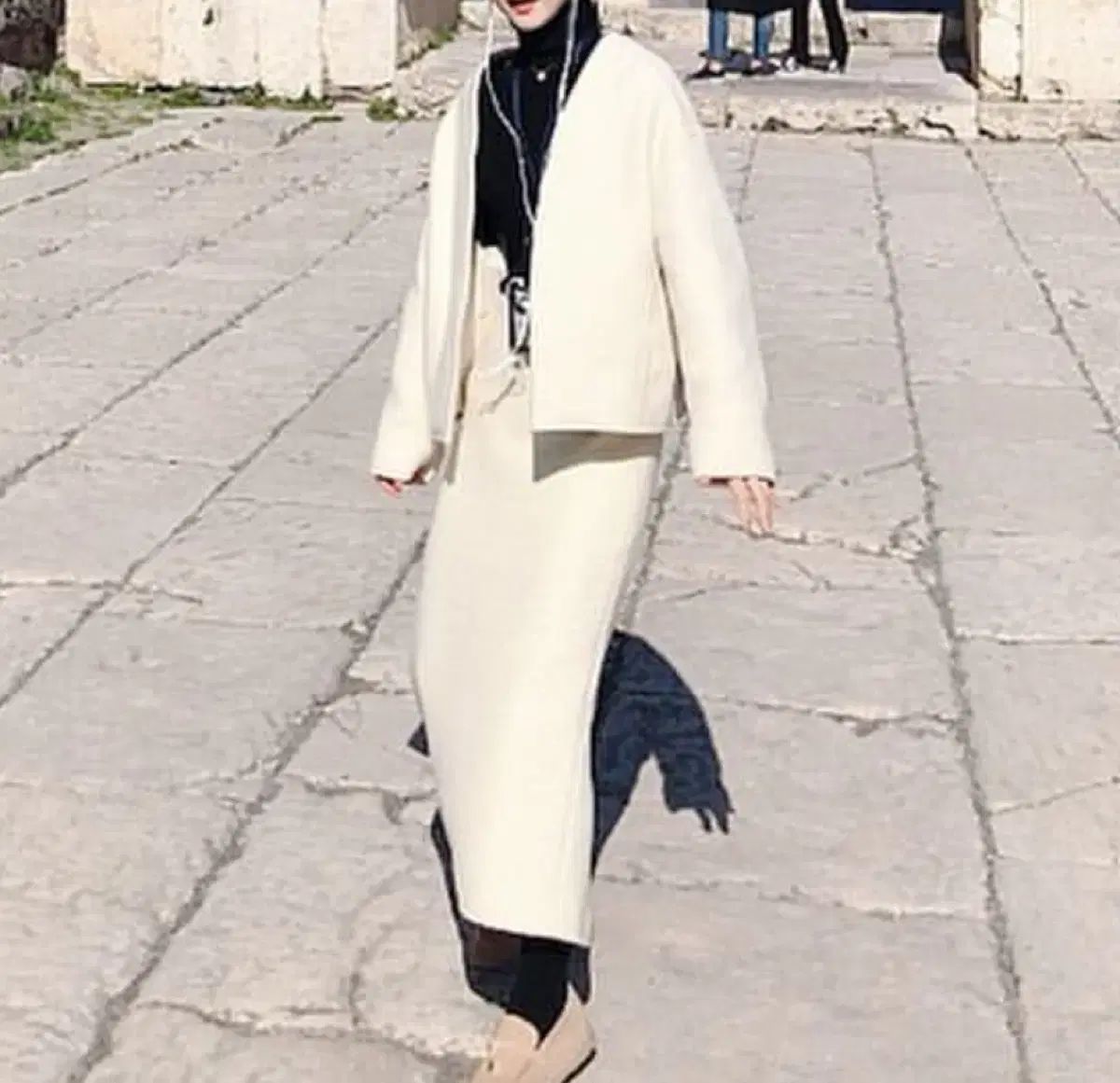 ベルソ ジャケット スカート セットアップ