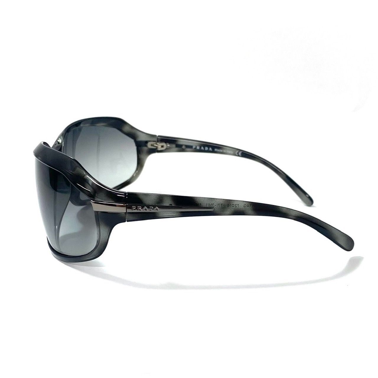 U【PRADA】SPR 14G 72□16 771-3M1 110 2N サングラス ブラック/黒