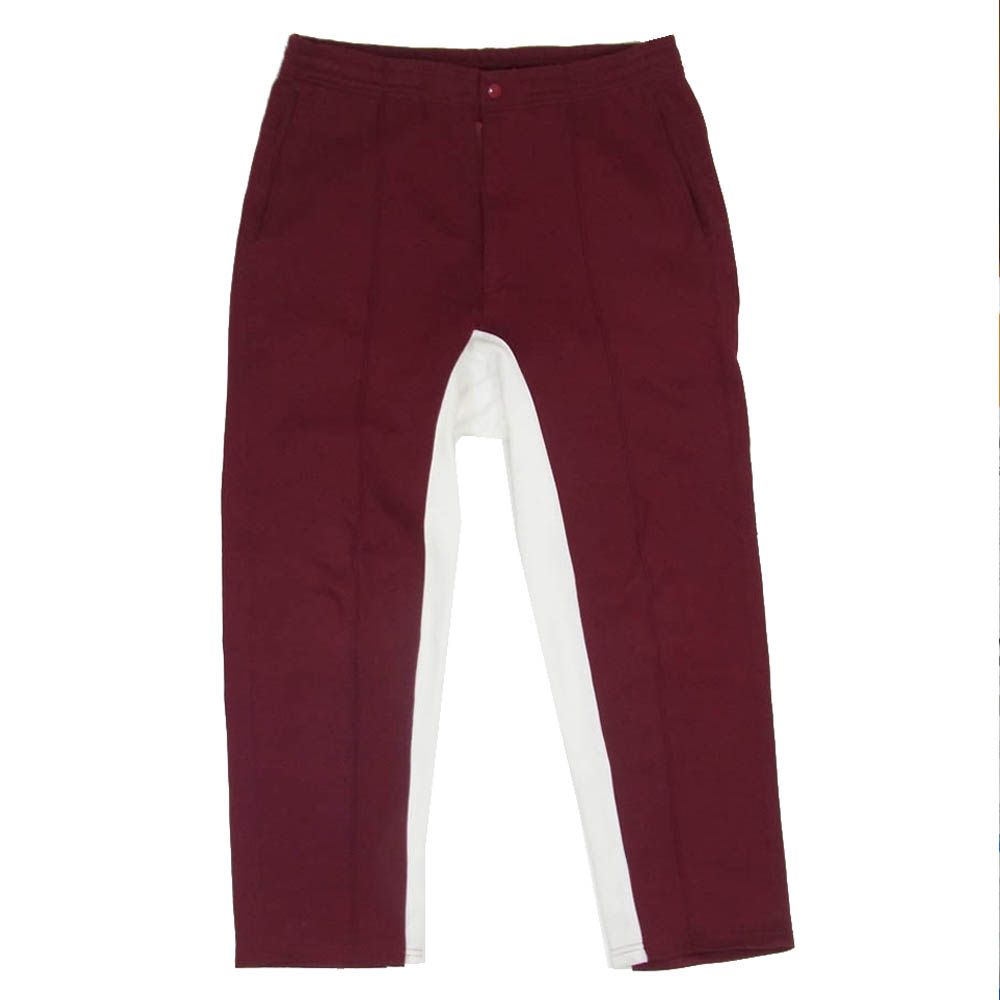 UNITED ARROWS u0026 SONS ユナイテッドアローズアンドサンズ RUSSELL ATHLETIC ラッセルアスレチック 5514-699-0309 ダンボールニット素材 ピンタック クリース イージー トラックパンツ ジャージ エンジ系 M