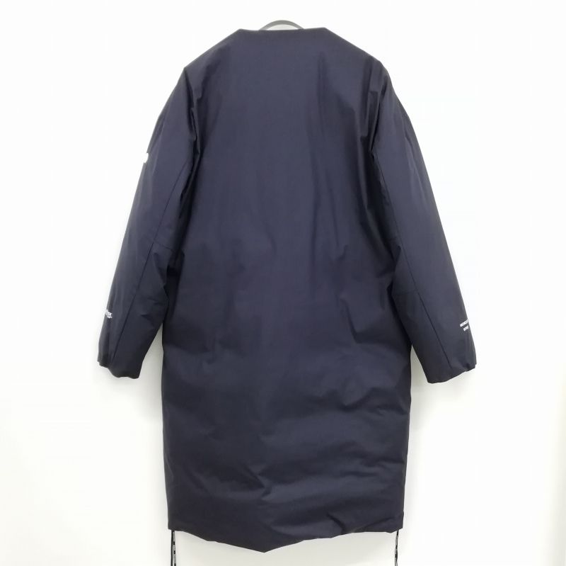 GORE-TEX ネイビー ロングダウンジャケット モンクレール　hyke GORE-TEX ネイビー ロングダウンジャケット モンクレールhyke