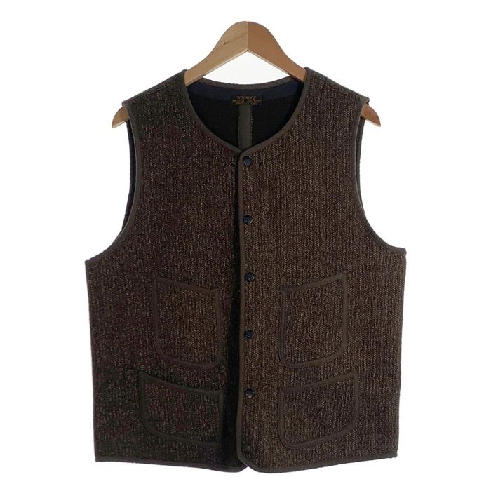 タグ付き未使用 フルカウント ブラウンズビーチ アーリーベスト 42 Browns BEACH」 EARLY VEST ブラウンズビーチ アーリーベスト