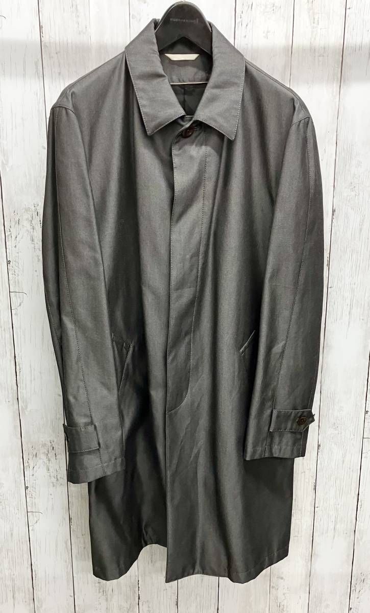 Paul Smith/ステンカラーコート /ポールスミス/コットン/光沢感