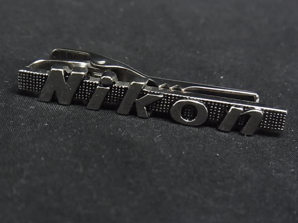 Nikon ニコン SV925 ネクタイピン タイクリップ アクセサリー 紳士 ビジネス メンズ シルバー系 DK1089