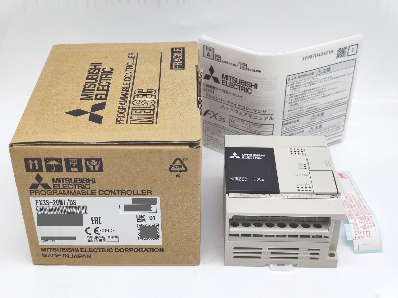 インボイス対応 三菱 MITSUBISHI FX3S-20MT|DS その1