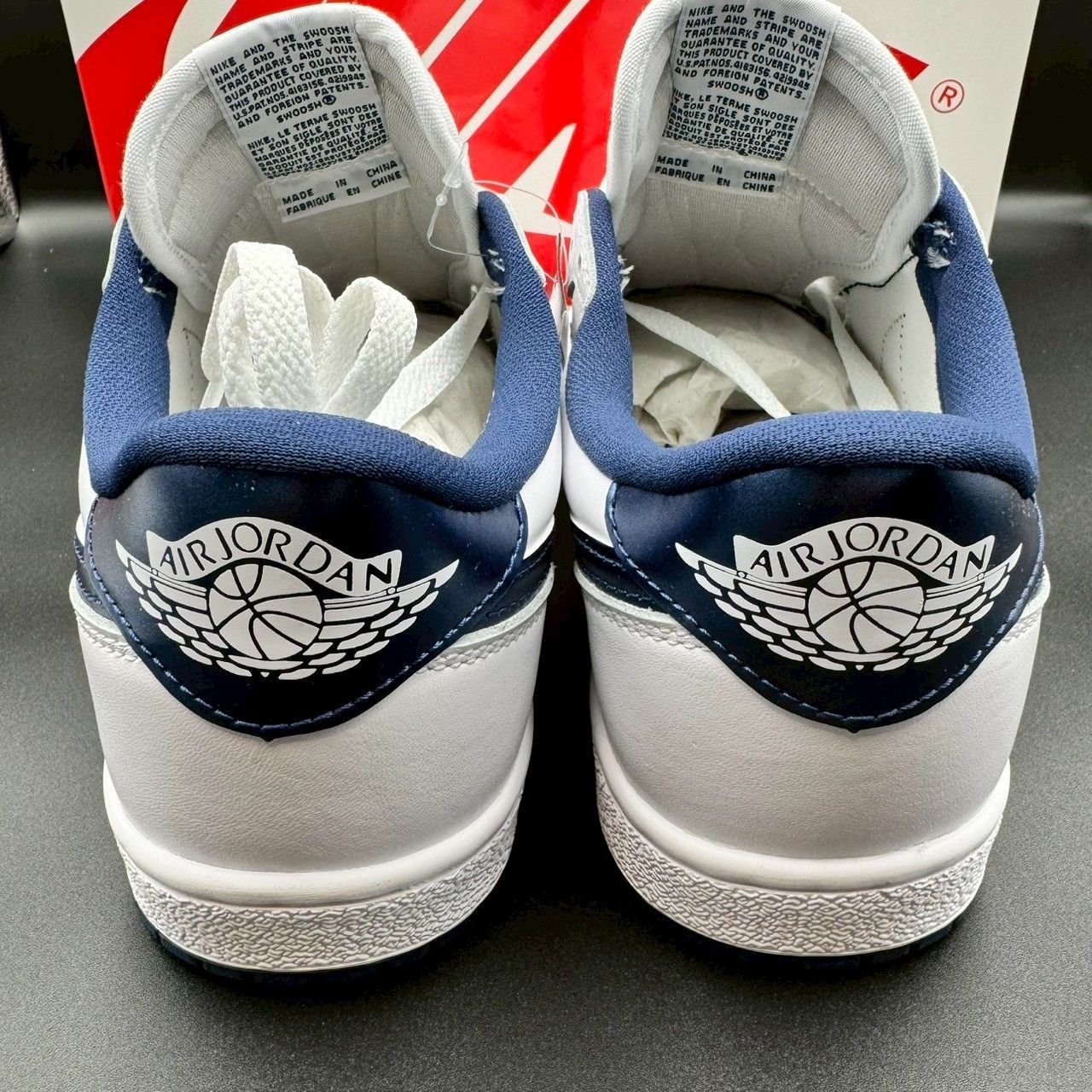 ☆送料無料☆ NIKE AIR JORDAN 1 LOW '85 llic Blue 2024 ☆ Nike Air Jordan 1 Low '85 Metallic Blue 2024 FB9933-141