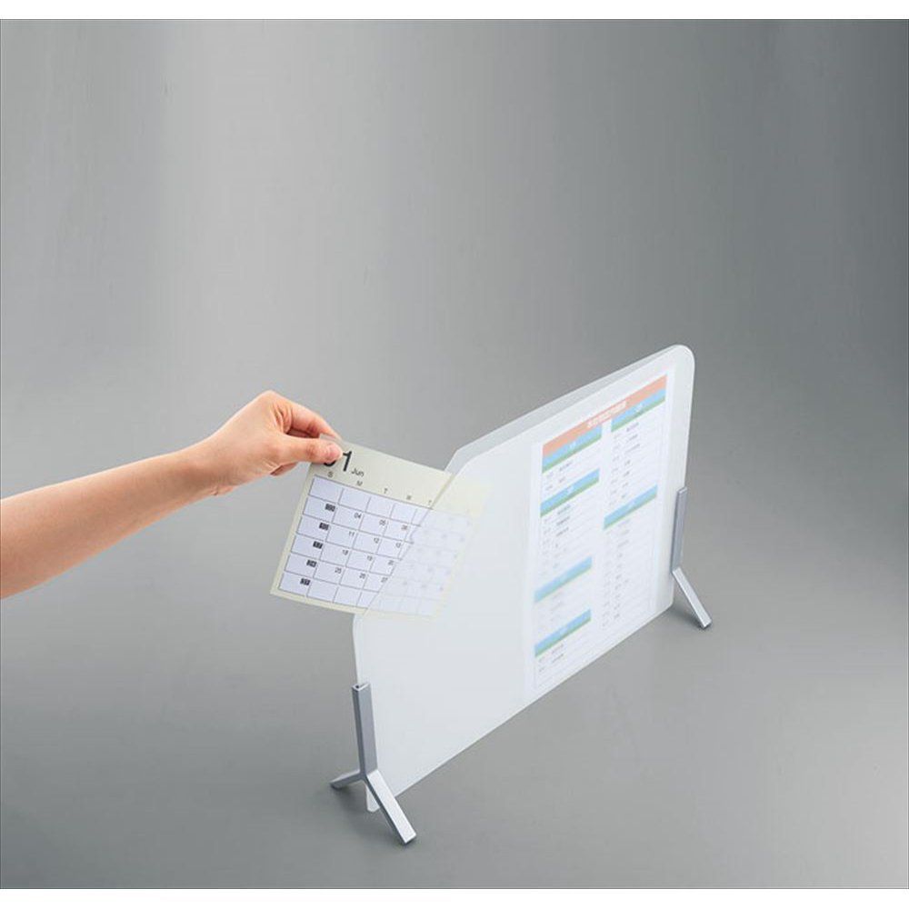 美術 まとめ買い キングジム デスクトップパネル タテテ 乳白 8045ニユ 3枚セット