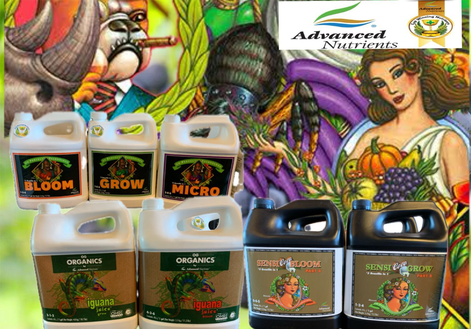 Advanced Nutrients pH Perfect GROW BLOOM Micro 各4L3本 ベース肥料 水耕栽培 室内栽培 液体肥料 -  メルカリ