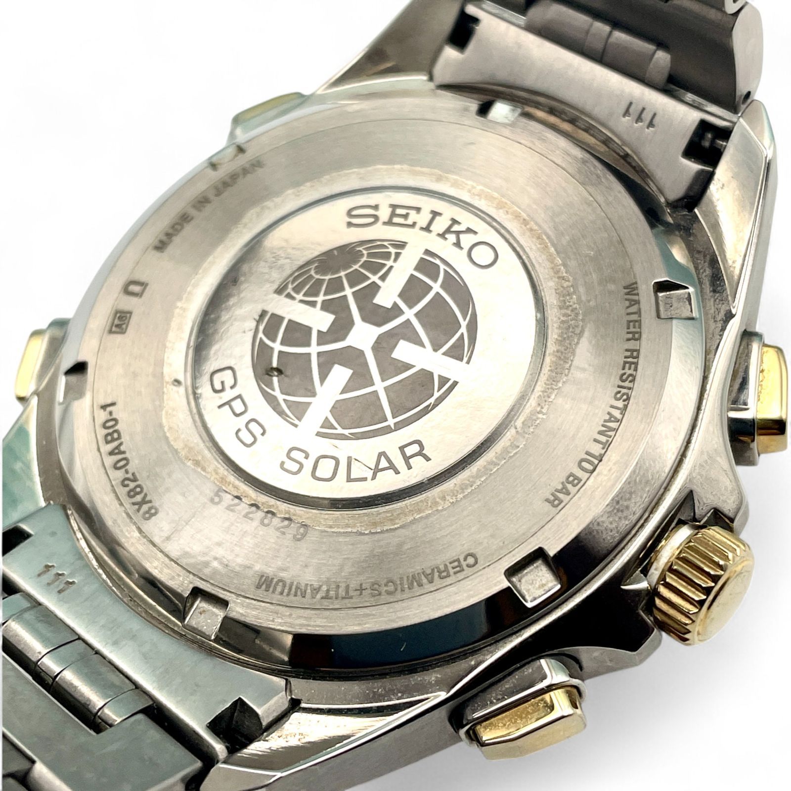 極美品 □ 稼働 SEIKO セイコー アストロン ASTRON 8X82-0AB0-1 メンズ 