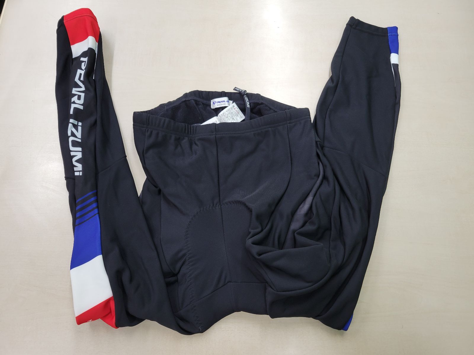 ■ 美品!! PEARL iZUMi size:L パールイズミ サイクルウェア レーサータイツ(裏起毛) 同梱発送承中!! ZW60