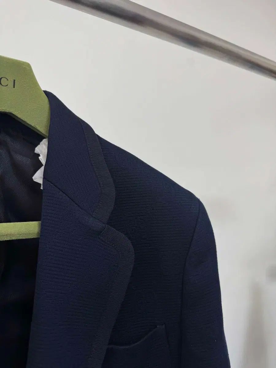 百貨店販売モデル GUCCI グッチ ジャカード GG パターン ブレザー ジャケット 48 サイズ