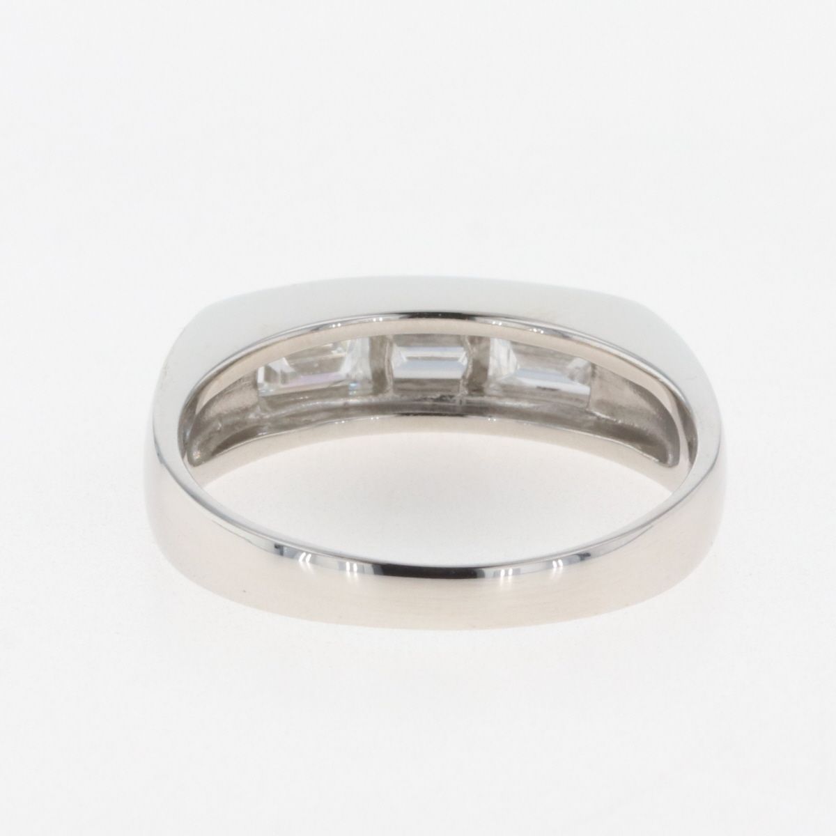 メレダイヤ デザイン リング プラチナ 指輪 リング 10号 Pt900 