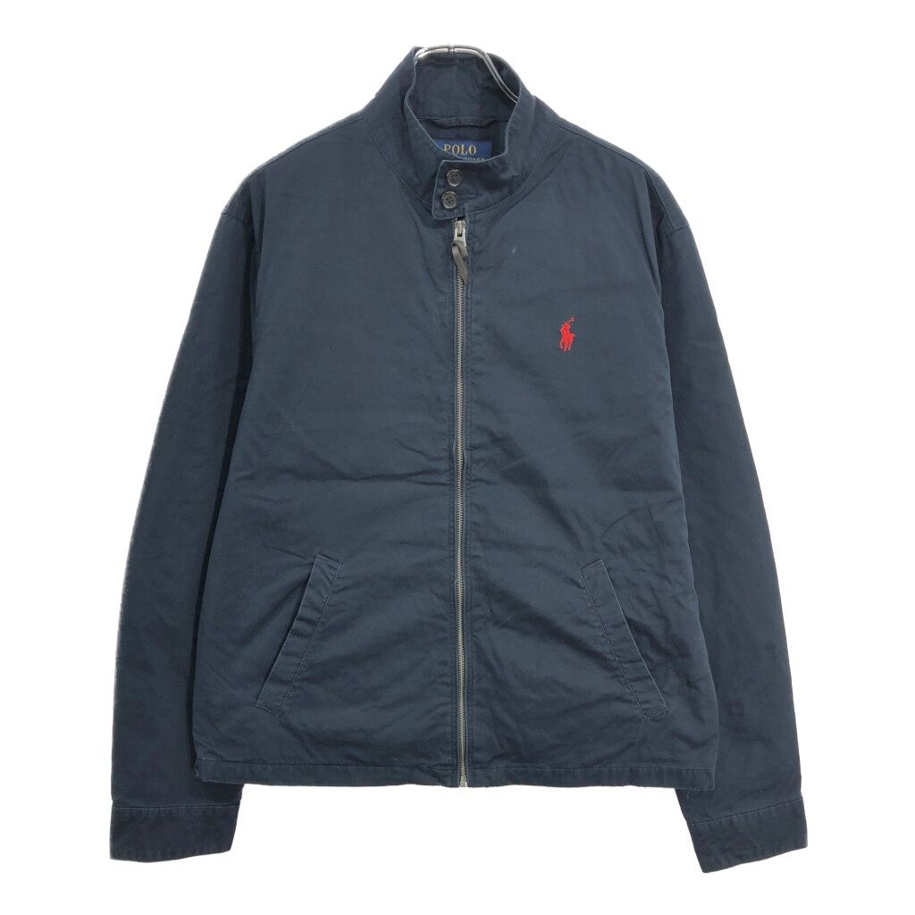 【現行タグ】ポロ ラルフローレン✨️ハリントンジャケット ナイロン ネイビー M Polo by Ralph Lauren ポロ ラルフローレン ハリントン
