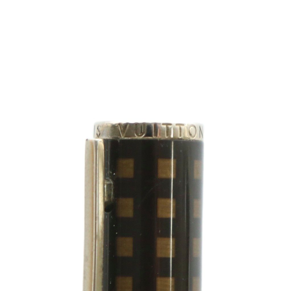 ルイヴィトン LOUIS VUITTON N79144 ジェットラック ダミエ ボールペン 文房具 筆記用具 回転式 総柄 黒 茶 ブラック ブラウン XZ OH GY11 SKLAD-KIRPICHA_RU
