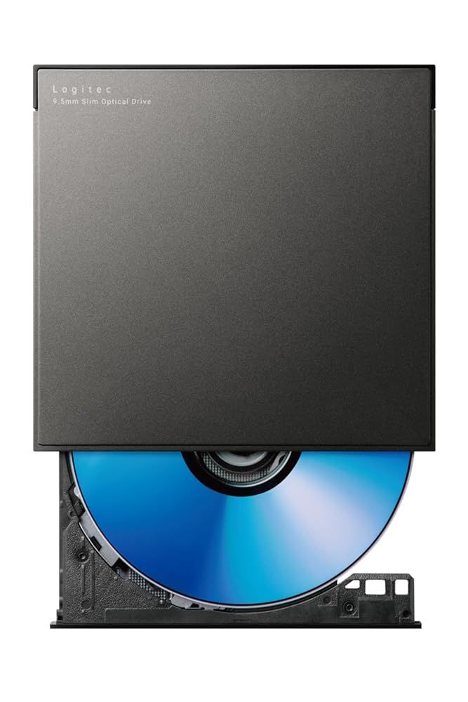 ロジテック 外付け ブルーレイドライブ for Windows USB3.2 Gen1 スリム 編集 再生 書き込み Type-C＆Type-Aケーブル付属 ブラック LBD-PWC6U3CVBK