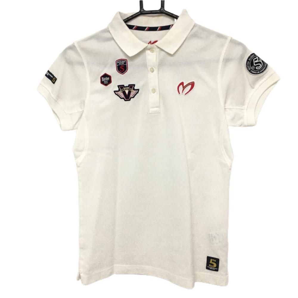 マスターバニー　半袖ポロシャツ　ホワイト　5(L) coco 中古 マスターバニーエディション メンズ 半袖ポロシャツ 5(L
