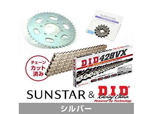【新品・4営業日で発送】SUNSTAR サンスター スプロケット＆チェーンキット 品番:KD20206 TW200／E サイズ:428