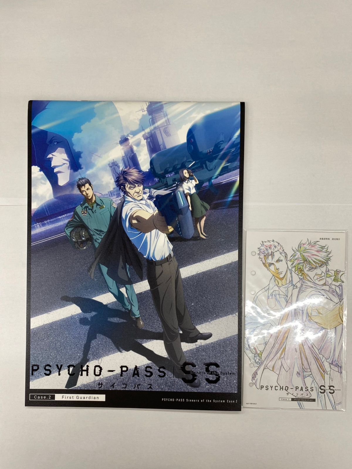 サイコパスSS 劇場版限定　非売品特典　パンフレット？　小冊子 古本・古書】劇場版PSYCHO-PASS サイコパス SS パンフレット 全3