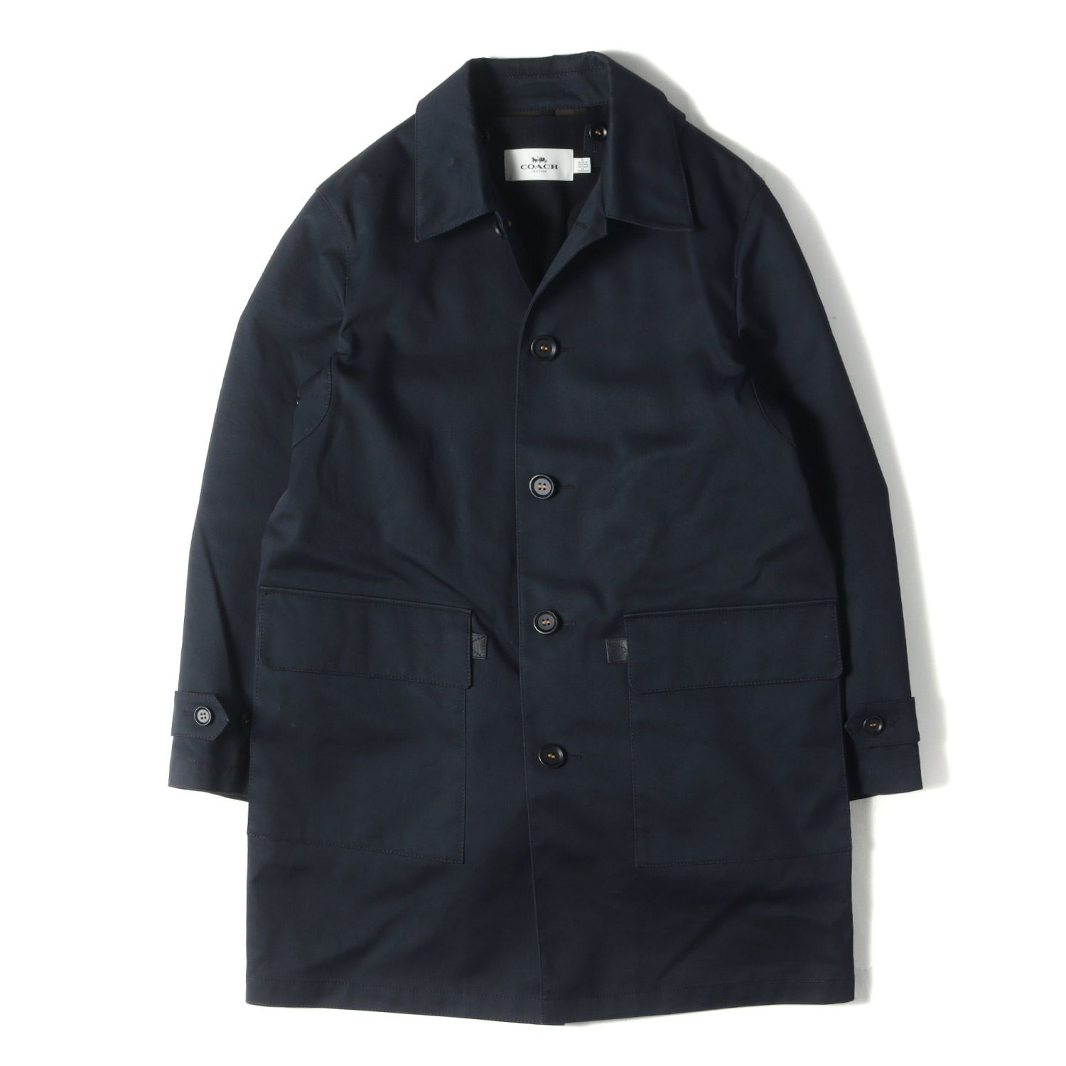 COACH コーチ コート サイズ:M ライナー付き コットン ステンカラー 