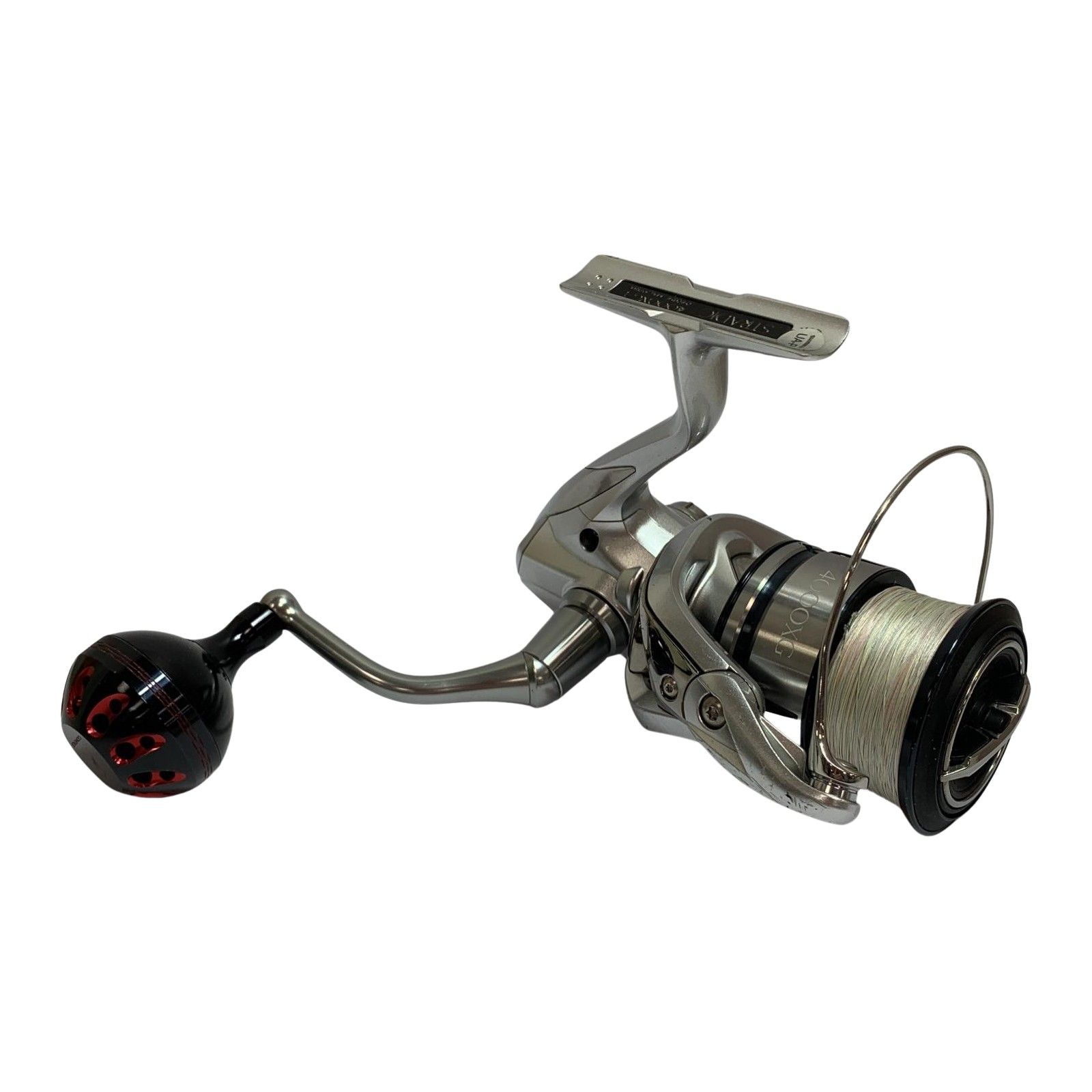 SHIMANO シマノ 19ストラディック 4000XG スピニングリール キズ有 ゴメクサスラウンドノブ 純正ノブ無 04024