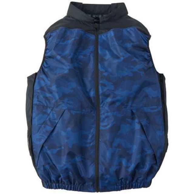 山善 空調ウェア ペルチェ搭載 KAZEfit ベスト フルセット Mサイズ KF2SV2 P-M ファン付 10000mAh 熱中症対策 空調 作業服