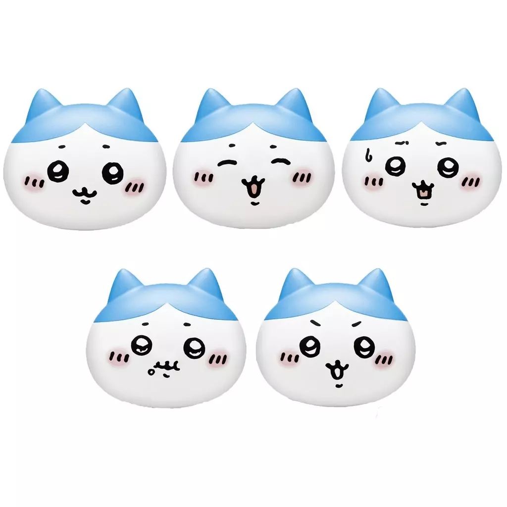 中古】スクイーズ 全5種セット 「ちいかわ おかおのスクイーズ