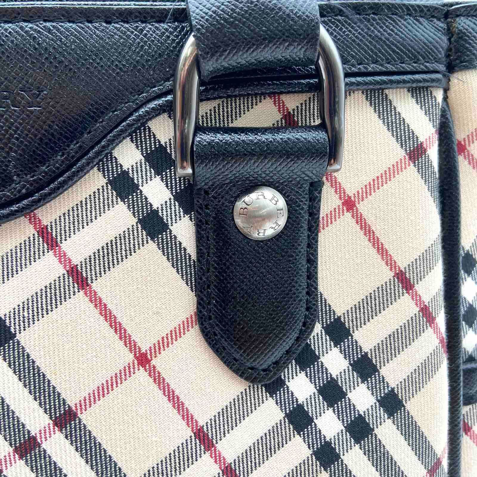 BURBERRY バーバリー トート ハンドバッグ ノバチェック 牛革