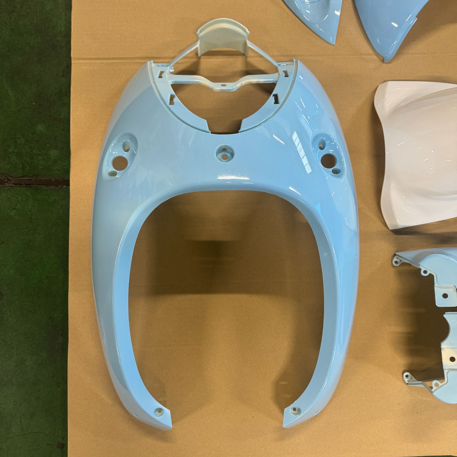 ☆3営業日以内発送☆4サイクルビーノ 水色 SA26J SA37J 外装7点