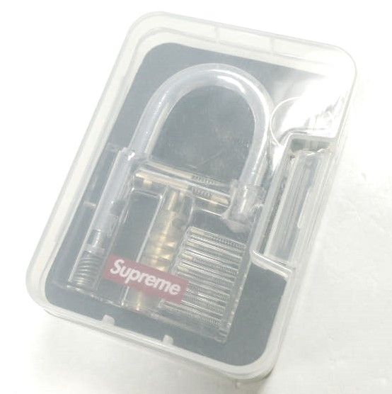 新品 SUPREME シュプリーム 20SS Transparent Lock トランスペアレント