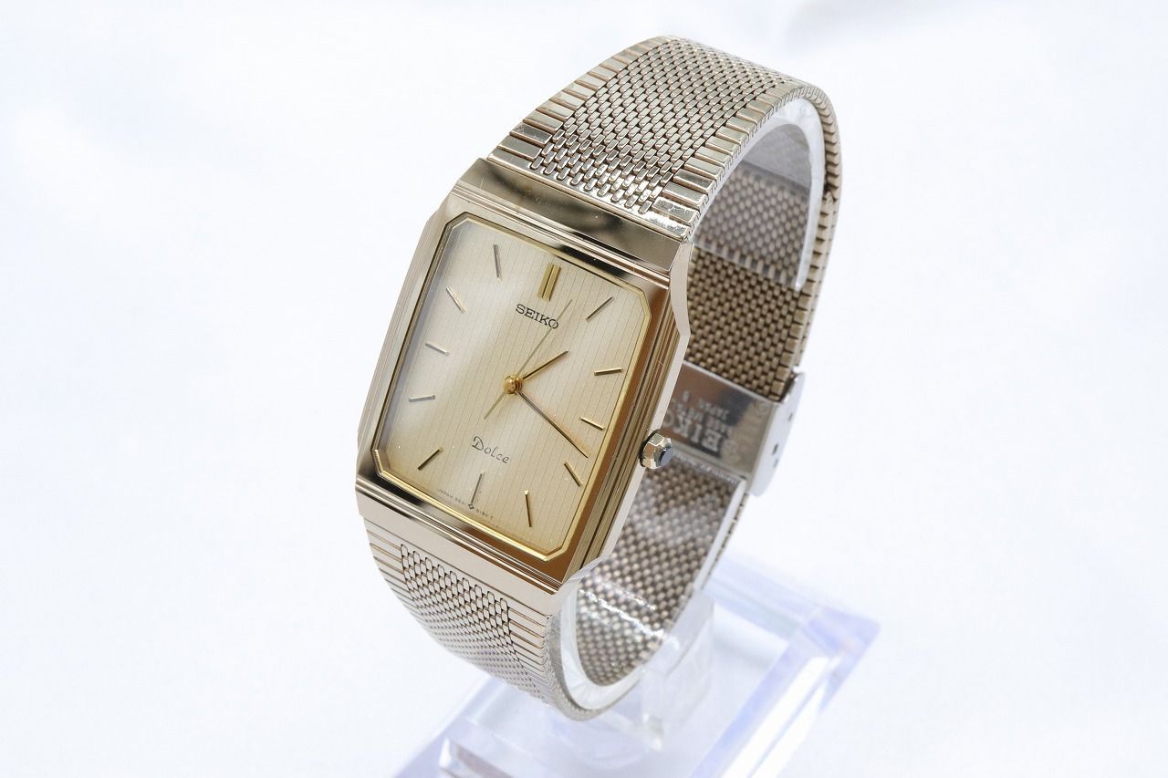 SEIKO セイコー DOLCE ドルチェ 9531-5160 電池交換済 W24-7】動作品 電池交換済 セイコー ドルチェ 腕時計 9531-5160