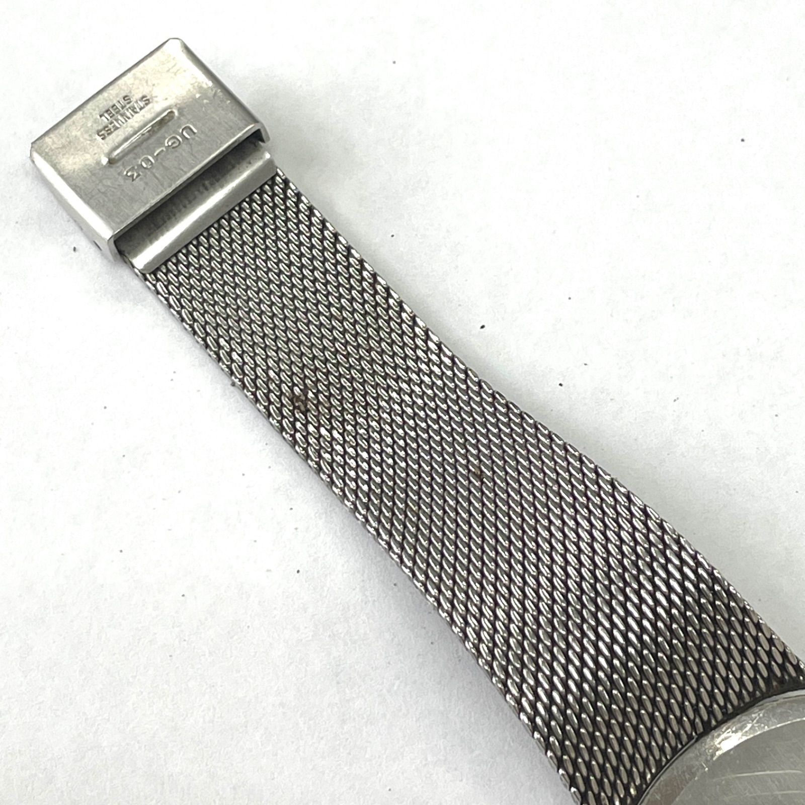  稼働品 ユニバーサルジュネーブ 手巻き腕時計 シルバー 手巻き時計 腕時計(アナログ)