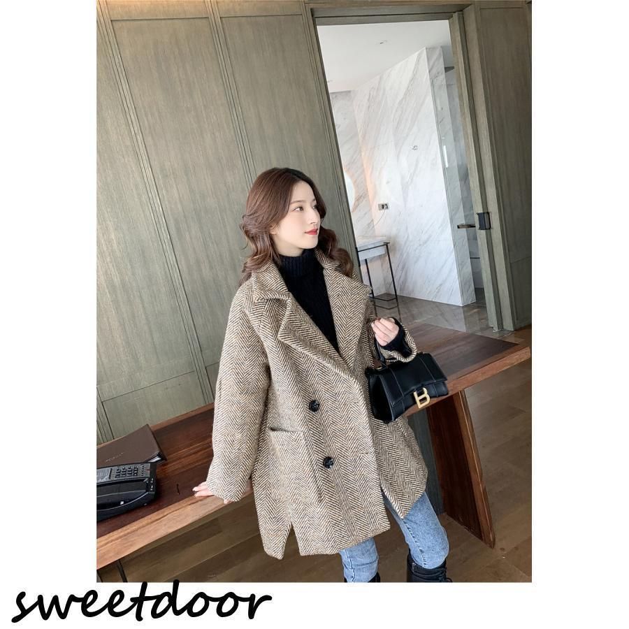 ミディアム丈 ラシャコート