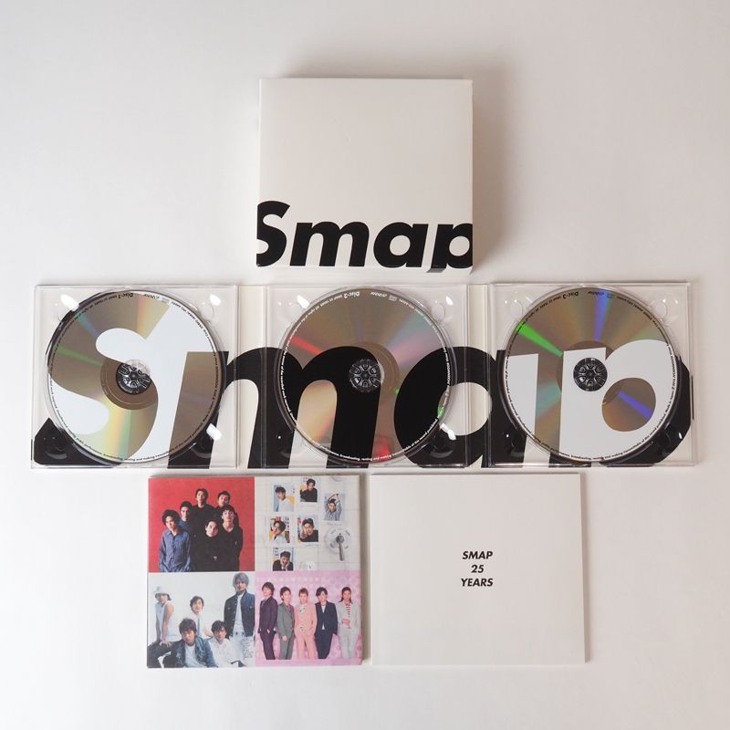 2023年春夏再販！ SMAP 3枚組 25YEARS 初回限定仕様盤 smap CD ３枚組 