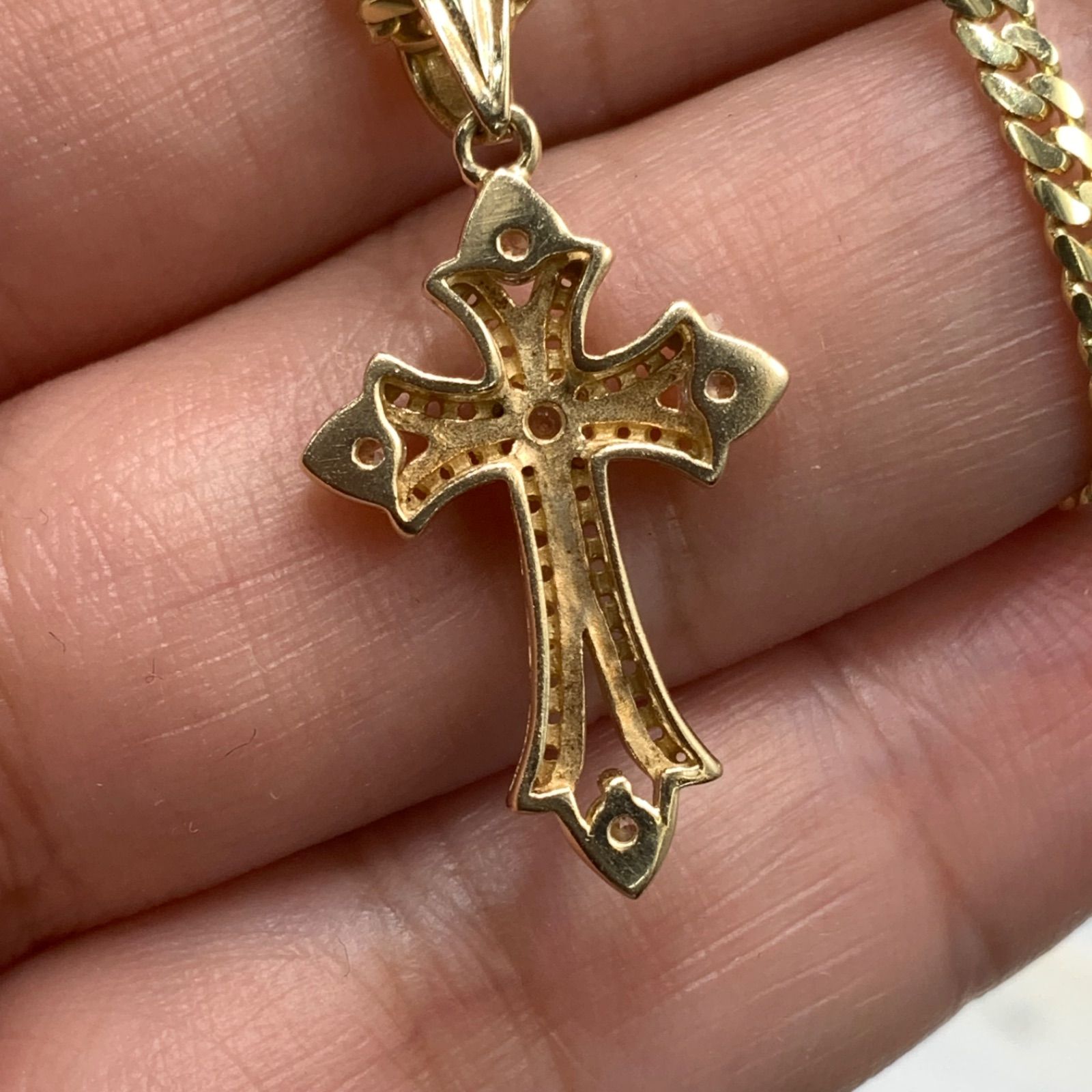 AVALANCHE アヴァランチ 10K クロスネックレス 10g 約54.5cm - メルカリ