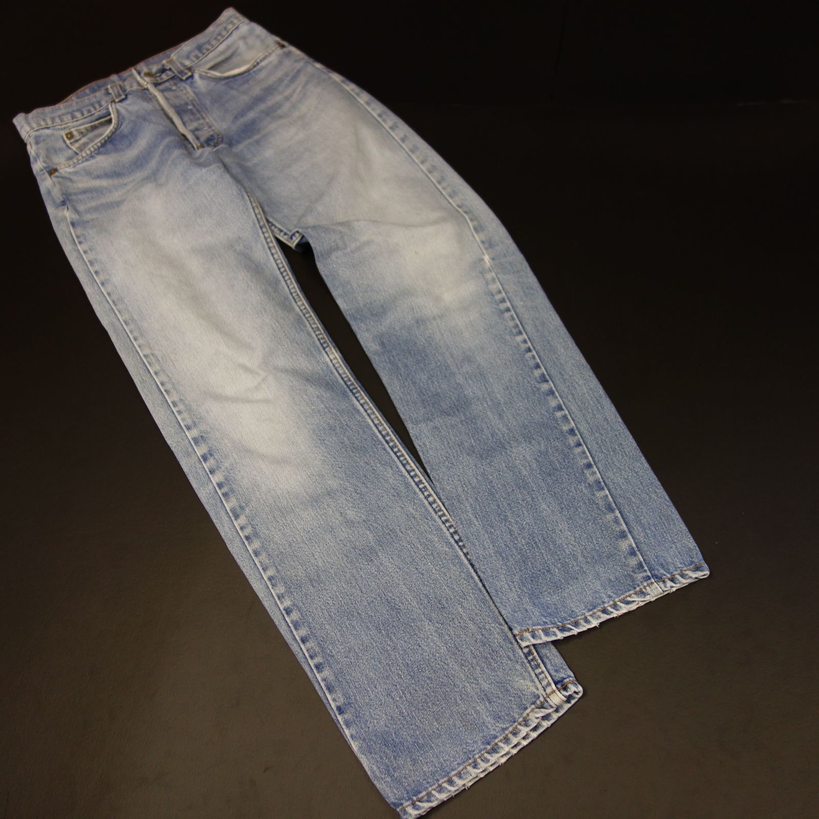 80s Vintage US古着☆Levi's リーバイス 502 デニム ジーンズ 黒カン
