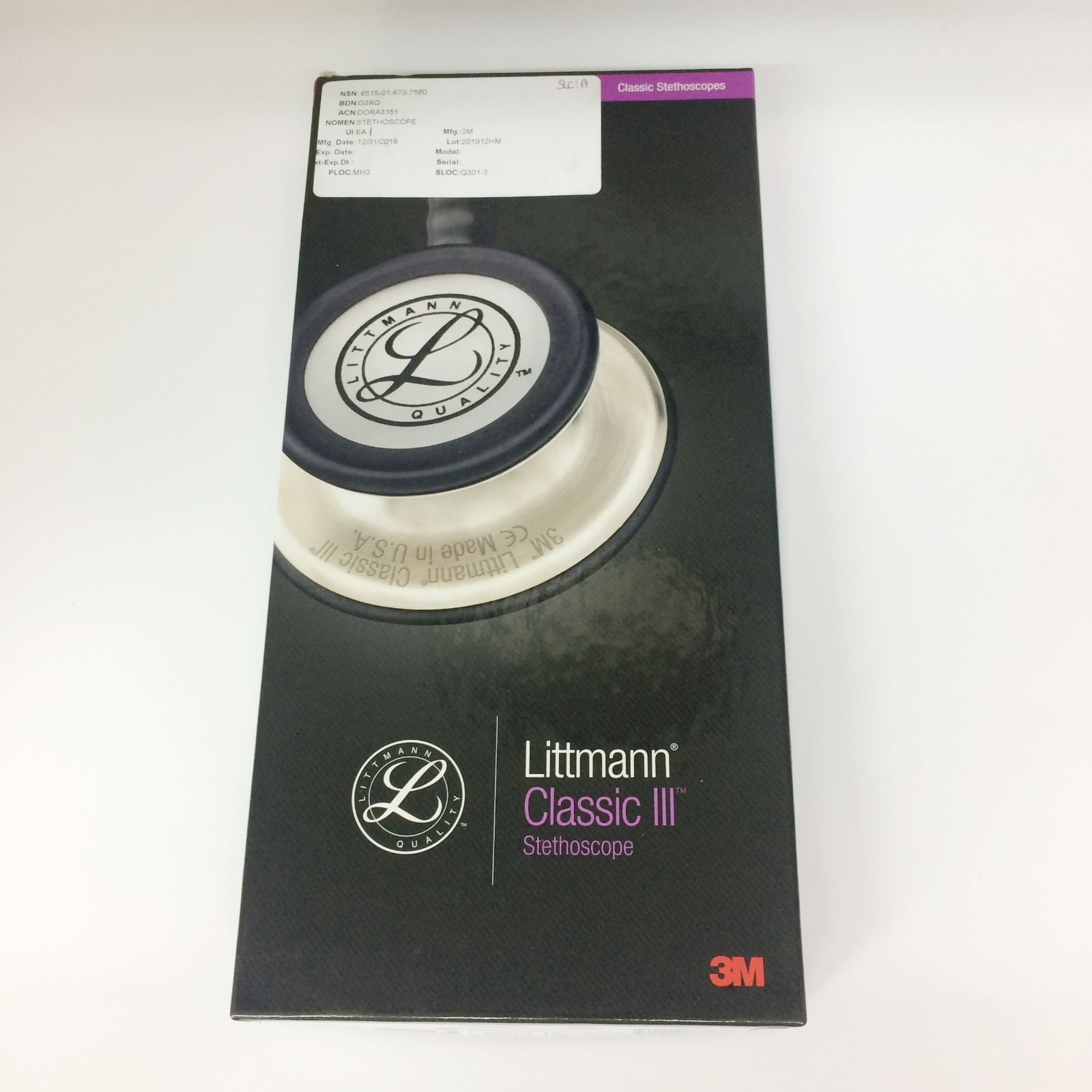Littmann リットマン Classic III 聴診器 3M ブラック