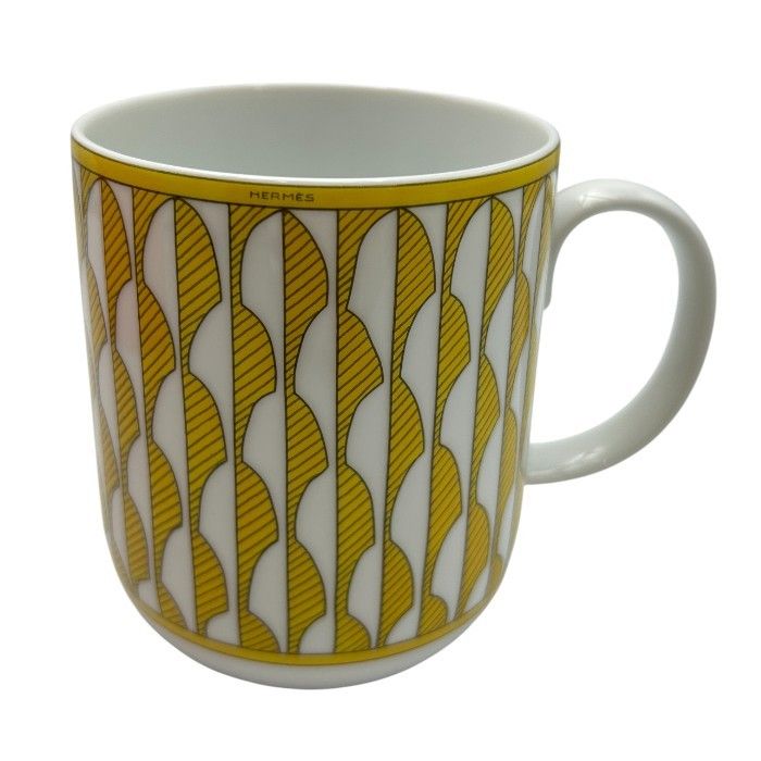 SOLEILD’HERMES ソレイユ ドゥ エルメス マグカップ No 1 046031 P ブランド 洋食器 幾何学模様 おしゃれ W４