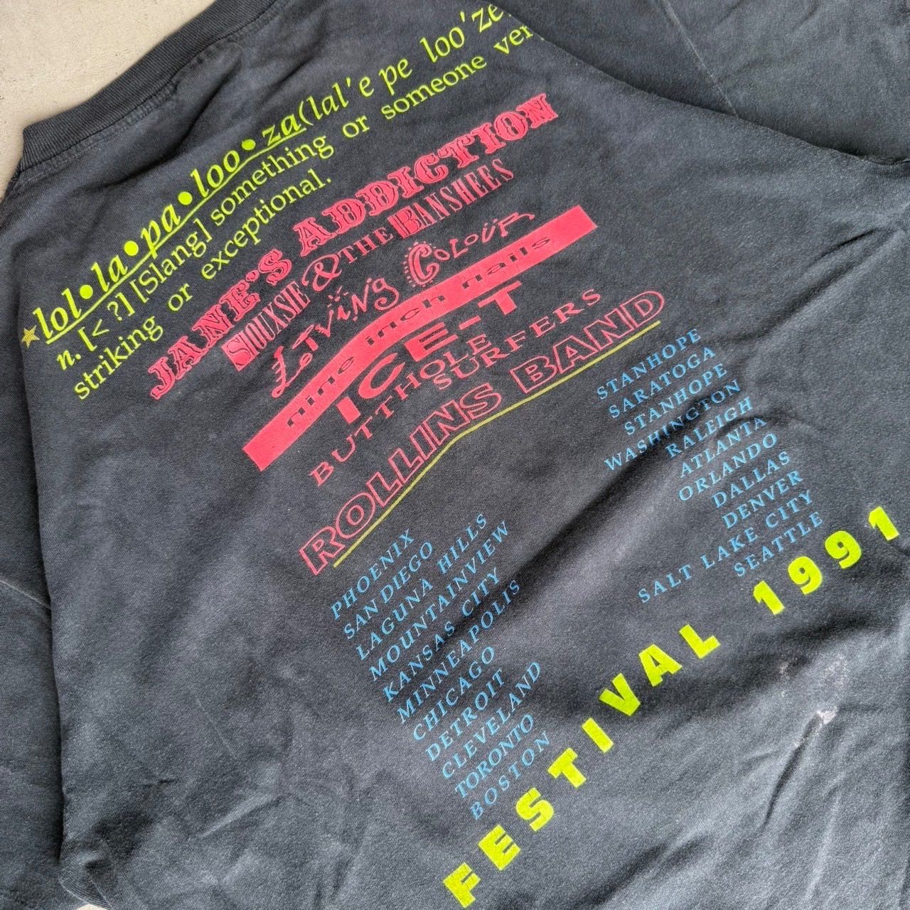 LOLLAPALOOZA 90's tシャツ Marlboro 山田蓮 LOLLAPALOOZA 90's tシャツ Marlboro 山田蓮 - メルカリ