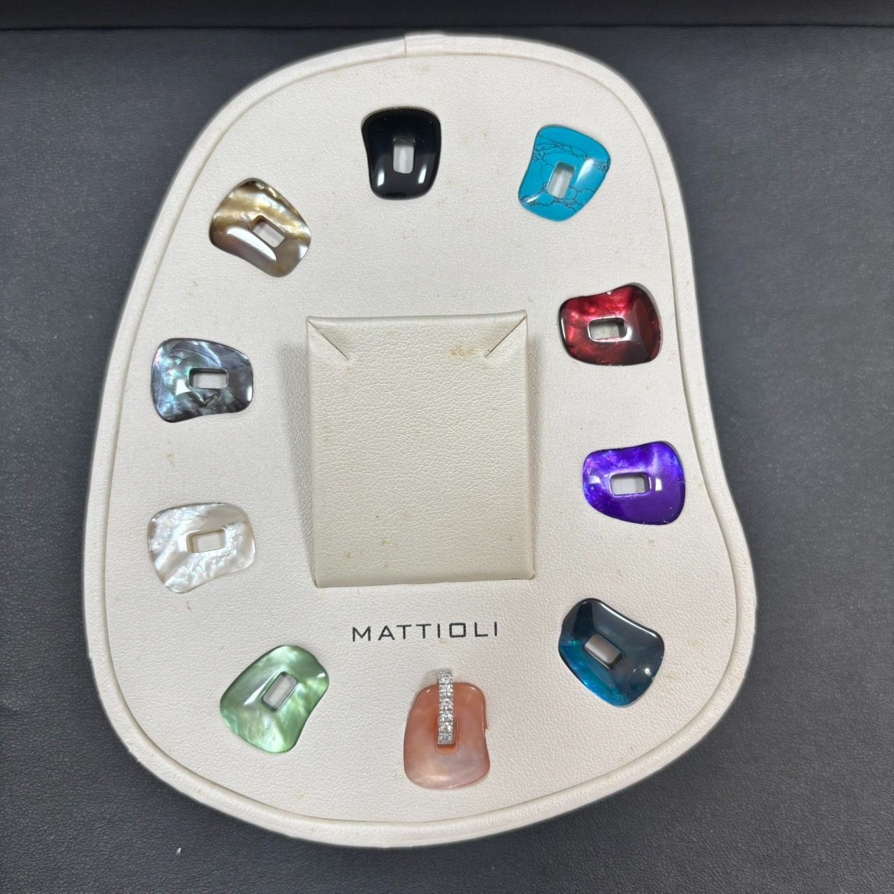 EL5】 MATTIOLI PUZZLE NECKLACE マッティオリ パズル ネックレス 