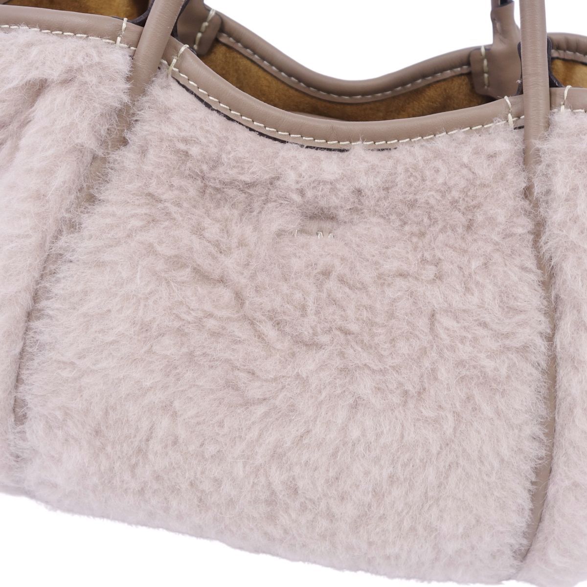 美品 マックスマーラ Max Mara テディベア Tマリン スモール マリンバ  