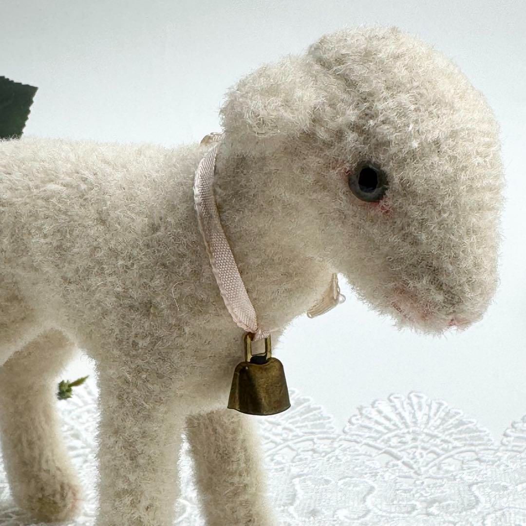 シュタイフ★Lamby 10cm★最小サイズ/ヒツジのランビー/ひつじ/羊/ラム シュタイフ☆Lamby 10cm☆最小サイズ/ヒツジのランビー/ひつじ/羊/ラム